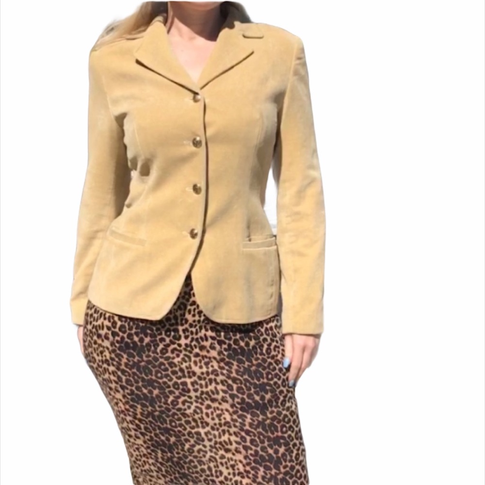 Tailor Made Velvet  Jacket Size M